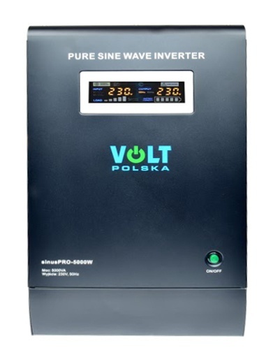 PRZETWORNICA VOLT POLSKA SINUSPRO-5000W 48V 3500/5000W PRZETWORNICA VOLT POLSKA SINUSPRO-5000W 48V 3500/5000W