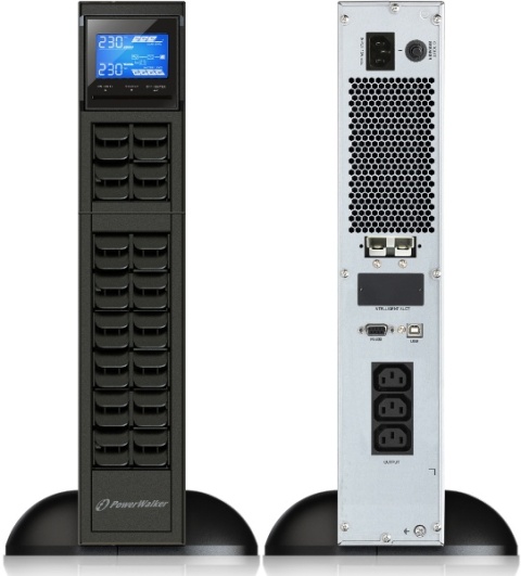 UPS ZASILACZ AWARYJNY PowerWalker VFI 1000 CRM LCD UPS ZASILACZ AWARYJNY PowerWalker VFI 1000 CRM LCD