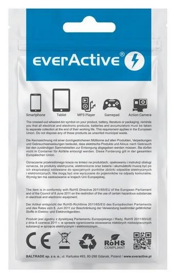 KABEL USB-C / USB-C everActive CBB-2PD3 200cm PD 60W 3A KABEL USB-C / USB-C everActive CBB-2PD3 200cm PD 60W 3A