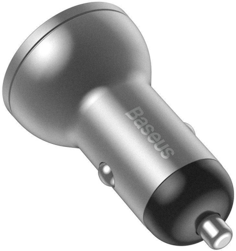 ŁADOWARKA SAMOCHODOWA Baseus Digital Display CCBX-0S 24W 4.8A 2x USB-A SZARA ŁADOWARKA SAMOCHODOWA Baseus Digital Display CCBX-0S 24W 4.8A 2x USB-A SZARA