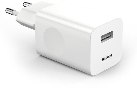 ŁADOWARKA SIECIOWA Baseus Quick Charger CCALL-BX02 24W 1x USB-A QC 3.0 ŁADOWARKA SIECIOWA Baseus Quick Charger CCALL-BX02 24W 1x USB-A QC 3.0