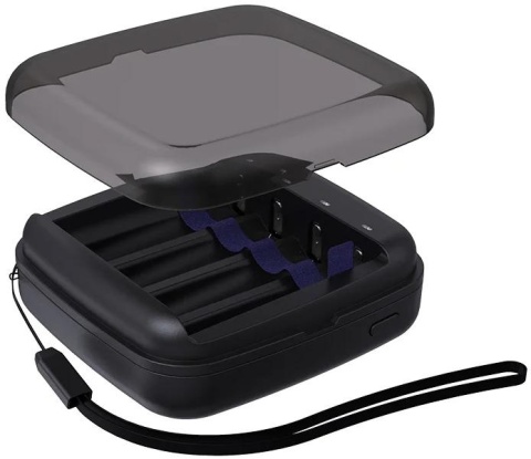 Ładowarka do akumulatorów cylindrycznych Li-ion 1,5V / Ni-MH AA / AAA Xtar BC4 Ładowarka do akumulatorów cylindrycznych Li-ion 1,5V / Ni-MH AA / AAA Xtar BC4