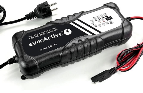 Ładowarka prostownik do akumulatorów 12V/24V everActive 29.4V/10A CBC-10 Ładowarka prostownik do akumulatorów 12V/24V everActive 29.4V/10A CBC-10