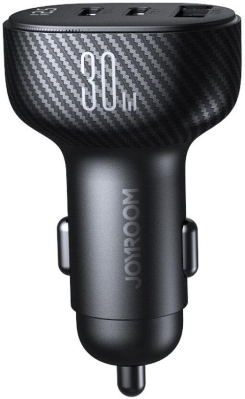 Ładowarka samochodowa Joyroom JR-CCD04 30W 4A 2x USB-C 1x USB-A PD QC 3.0 Ładowarka samochodowa Joyroom JR-CCD04 30W 4A 2x USB-C 1x USB-A PD QC 3.0