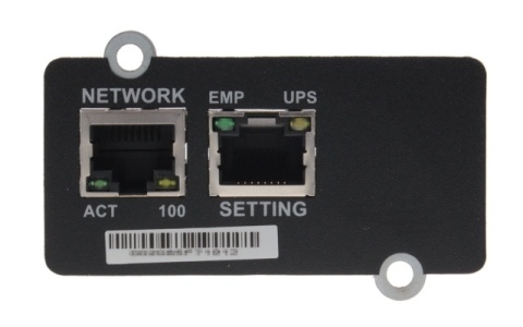MODUŁ SNMP PowerWalker DLA UPS VI RT LCD, VFI P/RT LCD, VFI 3/1 MODUŁ SNMP PowerWalker DLA UPS VI RT LCD, VFI P/RT LCD, VFI 3/1