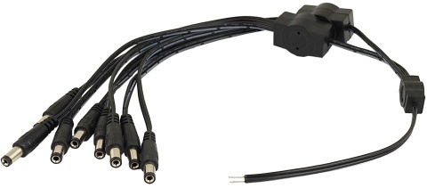 SPLITER 8 DC 5,5/2,1 PULSAR SP8 SPLITER 8 DC 5,5/2,1 PULSAR SP8