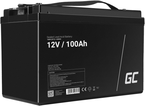 AKUMULATOR AGM Green Cell VRLA 12V 100Ah AKUMULATOR AGM Green Cell VRLA 12V 100Ah