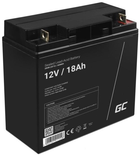 AKUMULATOR AGM Green Cell VRLA 12V 18Ah AKUMULATOR AGM Green Cell VRLA 12V 18Ah