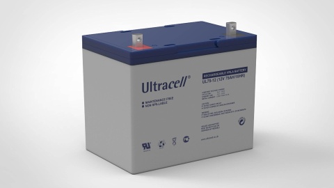 Akumulator AGM ULTRACELL UL 12V 75Ah Akumulator AGM ULTRACELL UL 12V 75Ah