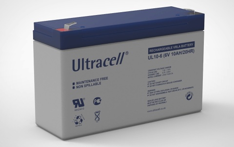 Akumulator AGM ULTRACELL UL 6V 10Ah Akumulator AGM ULTRACELL UL 6V 10Ah