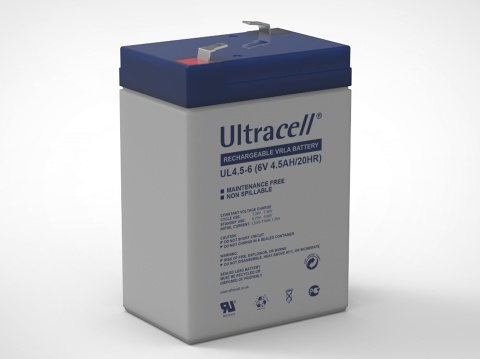 Akumulator AGM ULTRACELL UL 6V 4.5Ah Akumulator AGM ULTRACELL UL 6V 4.5Ah
