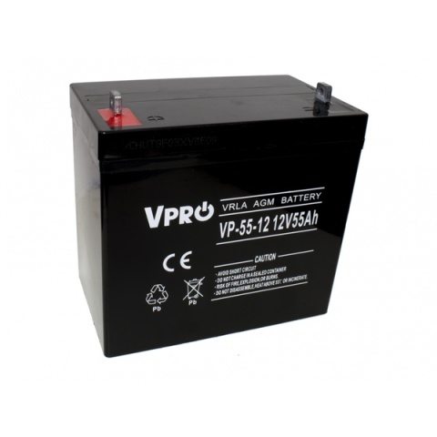 Akumulator VOLT POLSKA AGM VPRO 12V 55Ah Akumulator VOLT POLSKA AGM VPRO 12V 55Ah