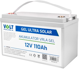 Akumulator Volt Polska GEL VPRO Solar 12V 110Ah