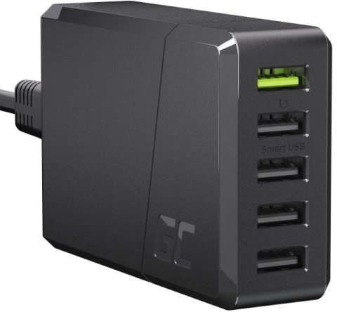 ŁADOWARKA SIECIOWA Green Cell CHARGESOURCE 5 5xUSB 52W ULTRA CHARGE CHARGC05 ŁADOWARKA SIECIOWA Green Cell CHARGESOURCE 5 5xUSB 52W ULTRA CHARGE CHARGC05