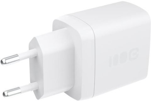 ŁADOWARKA SIECIOWA Greencell PowerSource Duo30 30W 1xUSB-C 1xUSB-A PD 3.0 QC 4.0+ biała ŁADOWARKA SIECIOWA Greencell PowerSource Duo30 30W 1xUSB-C 1xUSB-A PD 3.0 QC 4.0+ biała