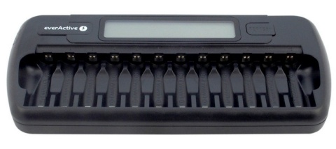 Ładowarka do 12 akumulatorków AA / AAA everActive NC-1200 Ładowarka do 12 akumulatorków AA / AAA everActive NC-1200