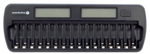 Ładowarka do 16 akumulatorków AA / AAA everActive NC-1600 Ładowarka do 16 akumulatorków AA / AAA everActive NC-1600