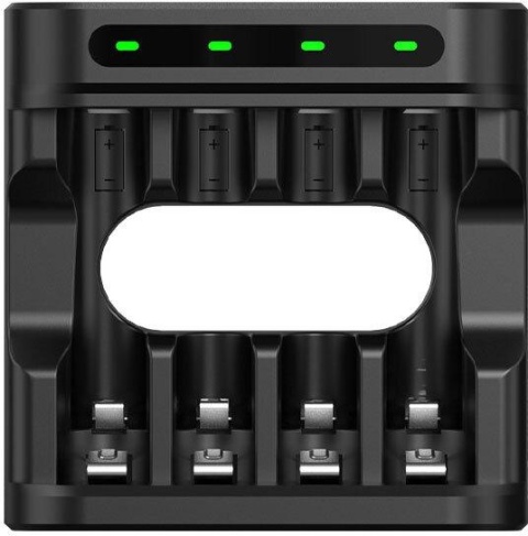 Ładowarka do akumulatorów R03 / AAA oraz R6 / AA Li-ion 1,5V / NiMH Xtar L4 Ładowarka do akumulatorów R03 / AAA oraz R6 / AA Li-ion 1,5V / NiMH Xtar L4