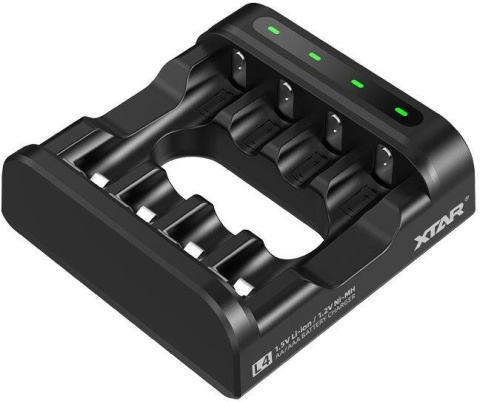 Ładowarka do akumulatorów R03 / AAA oraz R6 / AA Li-ion 1,5V / NiMH Xtar L4 Ładowarka do akumulatorów R03 / AAA oraz R6 / AA Li-ion 1,5V / NiMH Xtar L4