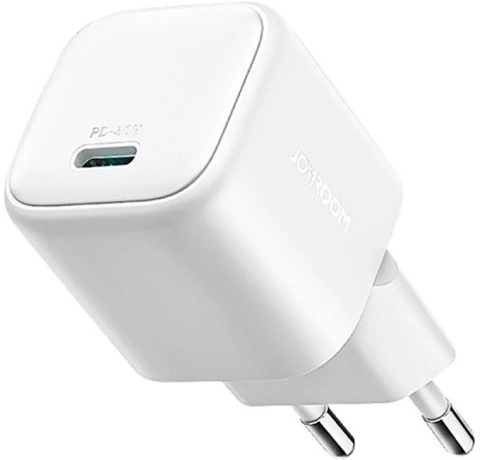 Ładowarka sieciowa Joyroom JR-TCG15 Mini 30W GaN USB-C biała Ładowarka sieciowa Joyroom JR-TCG15 Mini 30W GaN USB-C biała