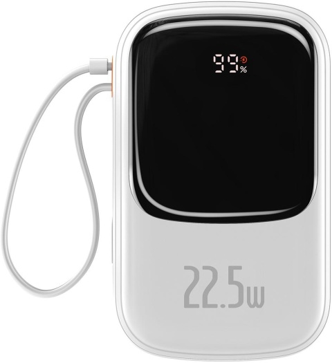 Powerbank Baseus Qpow Digital Display PPQD060302 20000mAh 22,5W PD QC USB-A USB-C + KABEL USB-C Powerbank Baseus Qpow Digital Display PPQD060302 20000mAh 22,5W PD QC USB-A USB-C + KABEL USB-C
