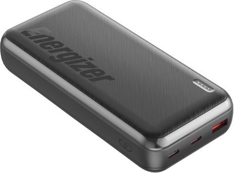 Powerbank Energizer 20000mAh 22.5W PD 2x USB-C 1x USB-A UE20055PQ Powerbank Energizer 20000mAh 22.5W PD 2x USB-C 1x USB-A UE20055PQ