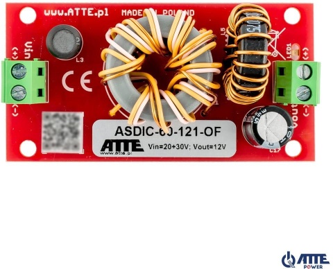 Przetwornica DC/DC ATTE ASDIC-60-121-OF Przetwornica DC/DC ATTE ASDIC-60-121-OF