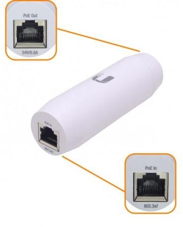 UBIQUITI Instant PoE Indoor Adapter 48V 802.3af GIGABIT (INS-3AF-I-G) UBIQUITI Instant PoE Indoor Adapter 48V 802.3af GIGABIT (INS-3AF-I-G)