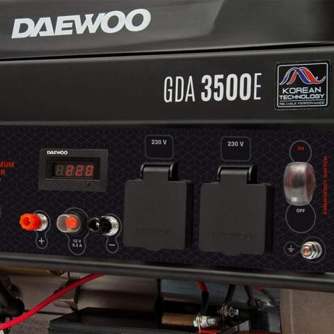 AGREGAT PRĄDOTWÓRCZY DAEWOO GDA 3500E 3.2kW AGREGAT PRĄDOTWÓRCZY DAEWOO GDA 3500E 3.2kW