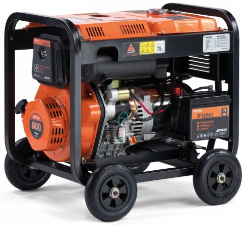 AGREGAT PRĄDOTWÓRCZY DIESEL DAEWOO DDAE 9000DXE-3 6.3kW AGREGAT PRĄDOTWÓRCZY DIESEL DAEWOO DDAE 9000DXE-3 6.3kW