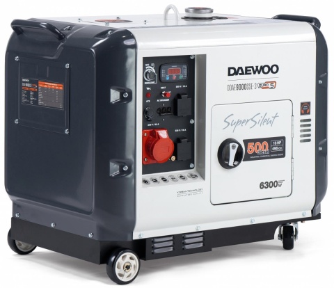 AGREGAT PRĄDOTWÓRCZY DIESEL DAEWOO DDAE 9000SSE-3 6.3kW AGREGAT PRĄDOTWÓRCZY DIESEL DAEWOO DDAE 9000SSE-3 6.3kW