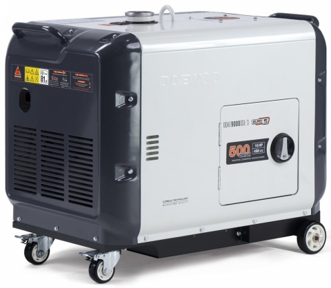 AGREGAT PRĄDOTWÓRCZY DIESEL DAEWOO DDAE 9000SSE-3 6.3kW AGREGAT PRĄDOTWÓRCZY DIESEL DAEWOO DDAE 9000SSE-3 6.3kW