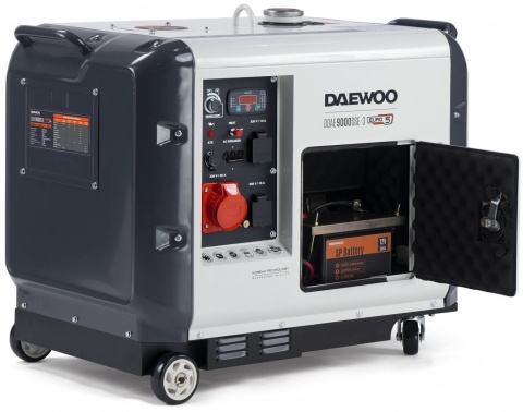 AGREGAT PRĄDOTWÓRCZY DIESEL DAEWOO DDAE 9000SSE-3 6.3kW AGREGAT PRĄDOTWÓRCZY DIESEL DAEWOO DDAE 9000SSE-3 6.3kW