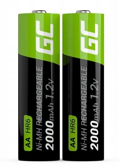 AKUMULATORKI Green Cell 2x AA HR6 2000mAh GR06 AKUMULATORKI Green Cell 2x AA HR6 2000mAh GR06