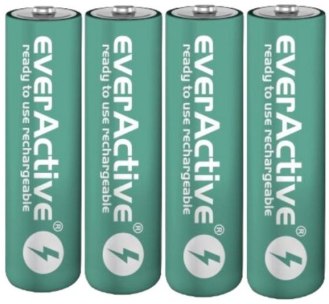 Akumulatorki AA / R06 Ni-MH everActive 1100mAh Infinity Line 3000 cykli (blister 4 szt.) Akumulatorki AA / R06 Ni-MH everActive 1100mAh Infinity Line 3000 cykli (blister 4 szt.)