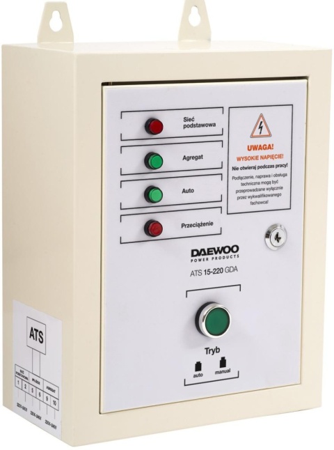 MODUŁ AUTOMATYKI SZR DAEWOO ATS15-230GDA MODUŁ AUTOMATYKI SZR DAEWOO ATS15-230GDA
