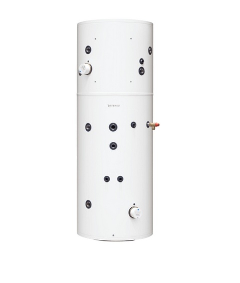 ROTENSO Zbiornik CWU ze stali nierdzewnej z buforem Thermos Twin Inox AQT200+90IX1 ROTENSO Zbiornik CWU ze stali nierdzewnej z buforem Thermos Twin Inox AQT200+90IX1