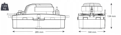 POMPKA DO SKROPLIN ASPEN FP3349 HI-FLOW MAX 1.7 L POMPKA DO SKROPLIN ASPEN FP3349 HI-FLOW MAX 1.7 L