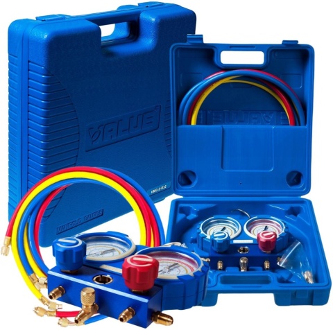 ZESTAW MANOMETRÓW VALUE VMG-2-R32 ZESTAW MANOMETRÓW VALUE VMG-2-R32