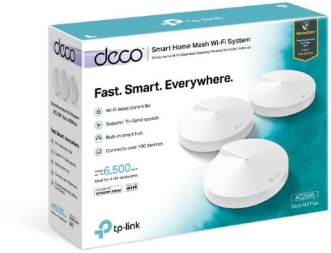 DOMOWY SYSTEM WI-FI MESH TP-LINK DECO M9 PLUS (3-pack) DOMOWY SYSTEM WI-FI MESH TP-LINK DECO M9 PLUS (3-pack)