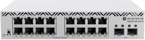 MIKROTIK ROUTERBOARD CSS318-16G-2S+IN MIKROTIK ROUTERBOARD CSS318-16G-2S+IN