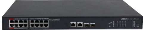 PRZEŁĄCZNIK NIEZARZĄDZALNY DAHUA PFS3220-16GT-240-V2 PRZEŁĄCZNIK NIEZARZĄDZALNY DAHUA PFS3220-16GT-240-V2