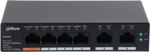 SWITCH DAHUA CS4006-4GT-60 SWITCH DAHUA CS4006-4GT-60