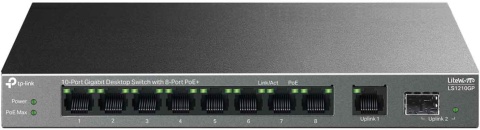 SWITCH TP-LINK LS1210GP SWITCH TP-LINK LS1210GP