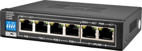Switch PoE BCS BASIC BCS-B-SP04G02G Switch PoE BCS BASIC BCS-B-SP04G02G