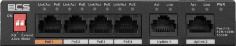 Switch PoE BCS LINE BCS-L-SP04G02G(2) Switch PoE BCS LINE BCS-L-SP04G02G(2)