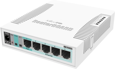 MIKROTIK ROUTERBOARD CSS106-5G-1S (RB260GS) MIKROTIK ROUTERBOARD CSS106-5G-1S (RB260GS)