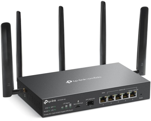 ROUTER TP-LINK 4G LTE Cat6 Omada AX3000 (ER706W-4G) ROUTER TP-LINK 4G LTE Cat6 Omada AX3000 (ER706W-4G)