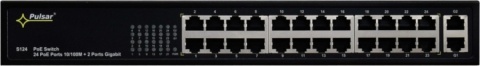 SWITCH POE PULSAR S124 24+2 UPLINK POE+ GIGABIT