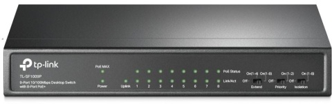 SWITCH TP-LINK TL-SF1009P SWITCH TP-LINK TL-SF1009P